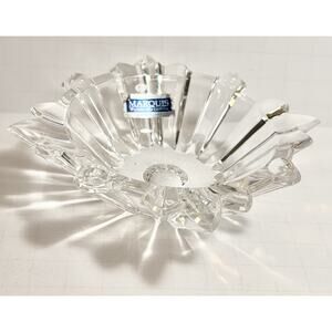 Vintage Waterford Mohegan Sun Crystal Dish Bowl 5 x 1.5” Holiday Party Nut Candy